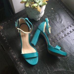 4” Nine West Leather Heels
